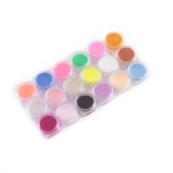 Polvo Acrilico de 18 Colores 025007