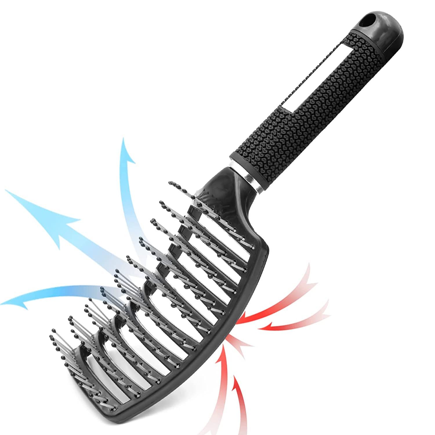 TRIMX Cepillo Paleta Curva Ceramica+ion Blanca - Imagen 6