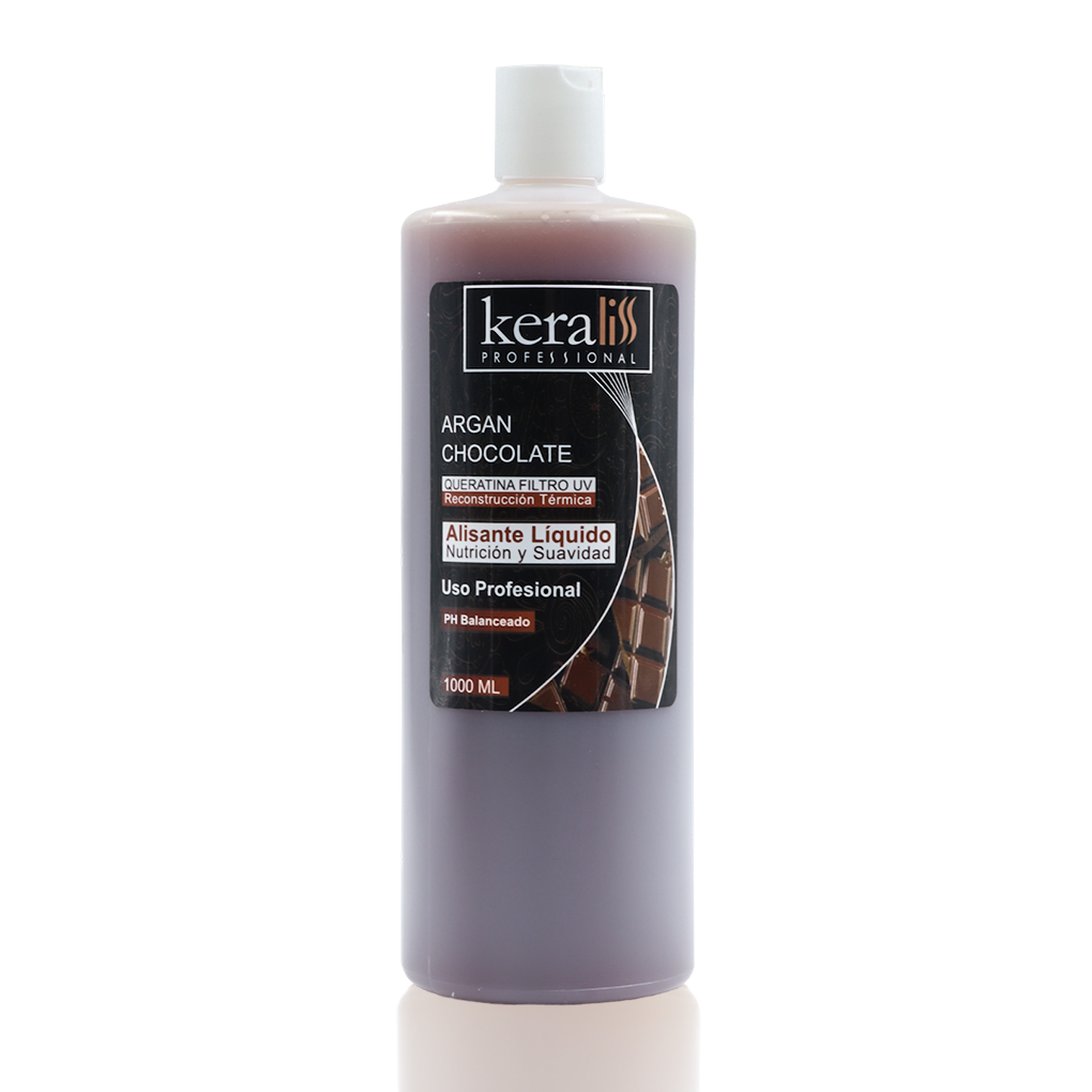 Keraliss Liquida Keratina Alisado Chocolate+Argan 1000ml - Imagen 2