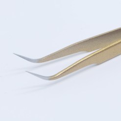 (Curva) Pinza Pestanas Dorada VETUS HRC40