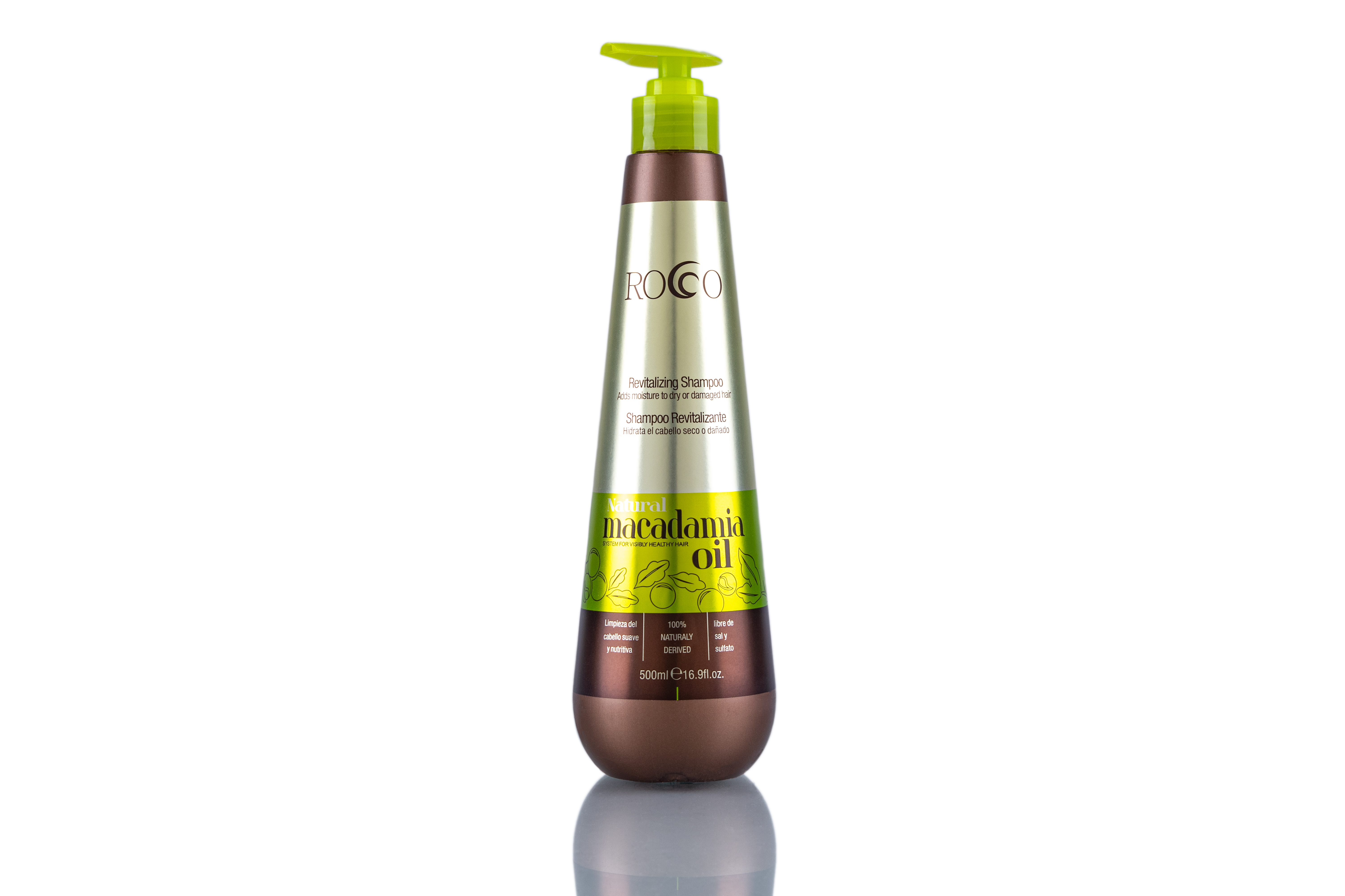 Rocco® Shampoo Hidratante De Macadamia Oil 500ml