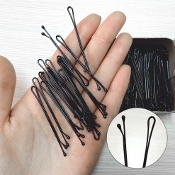 Pinches Negros 500 Unidades Largo5.5cm Incluye Cajita