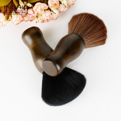 Ingrid® Botapelo Mango De Madera Para Barbería Y Peluqueria