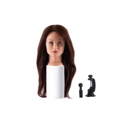 Cabeza Estudio 80% Natural 60cm Con Pedestal