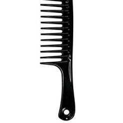 Peineta Grende Cola Ancha Negro 62mm X 240mm Peluqeria Full