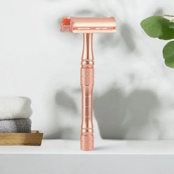 Maquina De Afeitar Tradicional Maxcare + 5 Repuestos