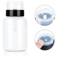 Dispensador Plástico De Acetona/quita Esmaltes/alcohol Pompa