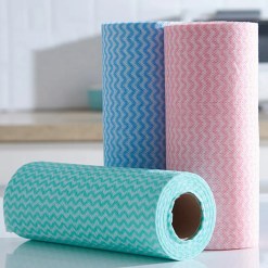 Pack 50 Paños Wipe Reutilizable Prepicado Rollo 25cm X30 Cm