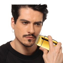 Hairstar® Maquina Desvelladora De Corte Barbero Tx1-1 Dorado