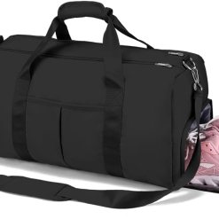 Bolso De Viaje Impermeable Maleta Travel Multiusos Negro