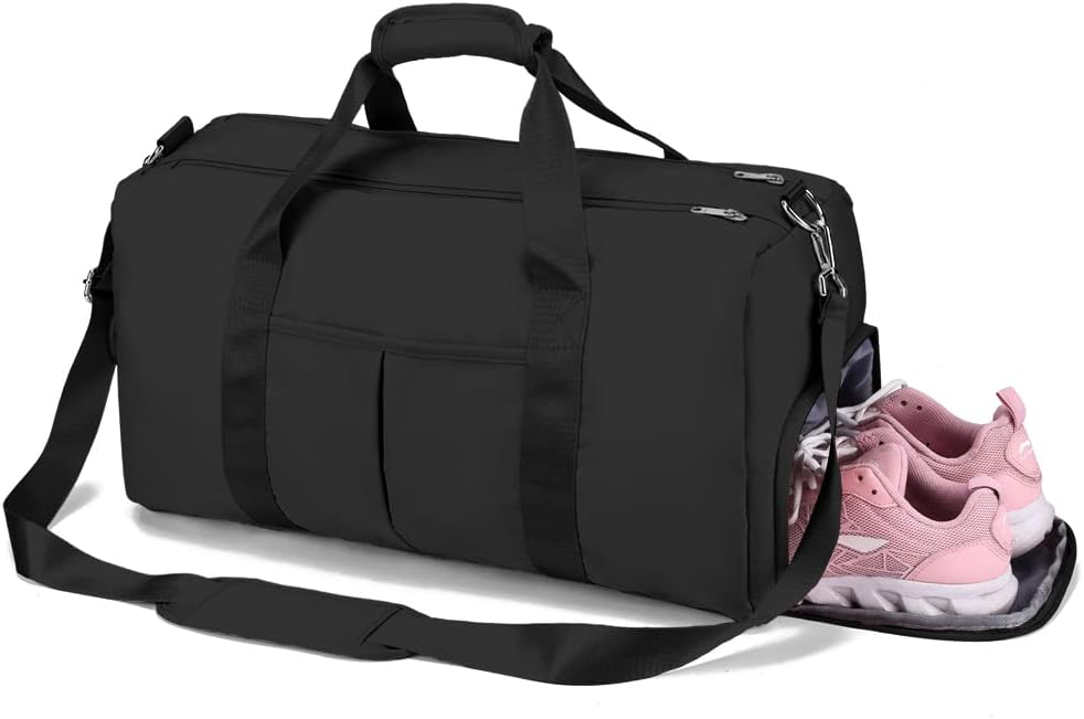 Bolso De Viaje Impermeable Maleta Travel Multiusos Negro