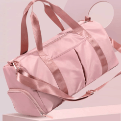 Bolso De Viaje Impermeable Maleta Travel Multiusos Rosado