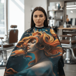 Capa De Peluquería Barbería 170*143CM (Mujer)